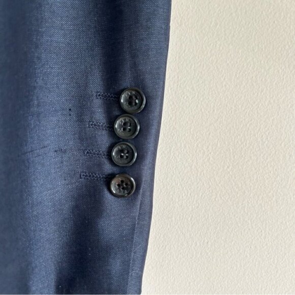 Vintage Kenzo Navy Two Piece Suit sz 34 - Picture 4 of 16